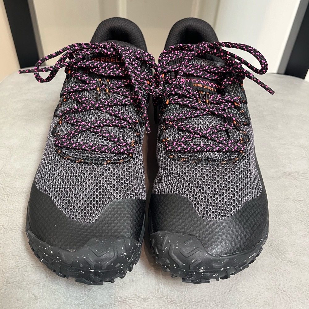 Merrell Women's Trail Glove 7 Barefoot Trail Shoe Black/Multi Size 6.5 NWOB - Picture 2 of 11